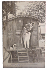 carte postale music-hall