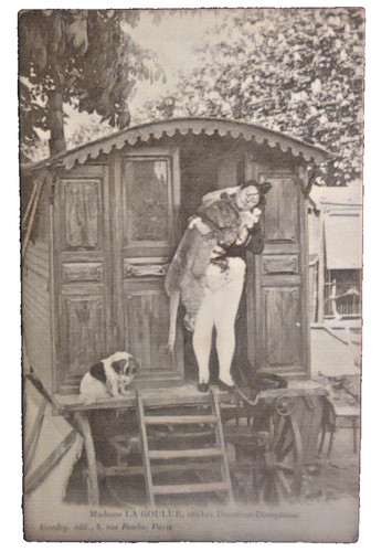 Carte postale music hall - postale, music-hall