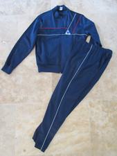 Survêtement LE COQ SPORTIF vintage année 80 sport collection tracksuit M
