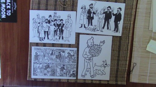 Tintin herge cartes pirates - cartes,