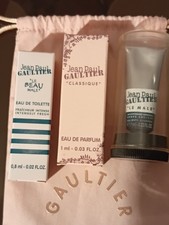 LOT DE 3 MINIATURES DE PARFUM JEAN PAUL GAULTIER