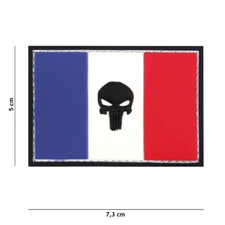 Patch "PUNISHER" PVC - Ecusson