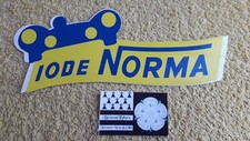Vintage autocollant Iode Norma