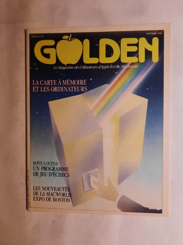 Golden magazine des - le,