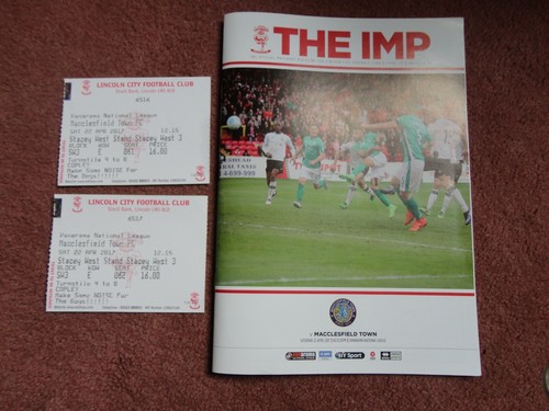 Programme football lincoln - football,