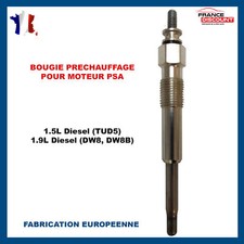 bougie de préchauffage prévu