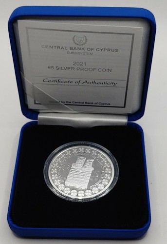 Chypre 2021 silver proof - chypre,