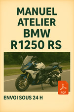 Manuel Atelier BMW R 1250 RS 11 K54 Revue Technique Moto Anglais CD PDF en 24H