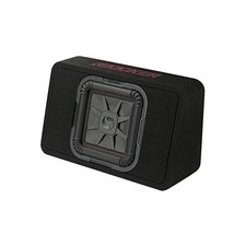 Kicker 46TL7T102 Voiture Audio Solo-Baric L7T 10in Boîtier Fin Profil 2ohm Noir