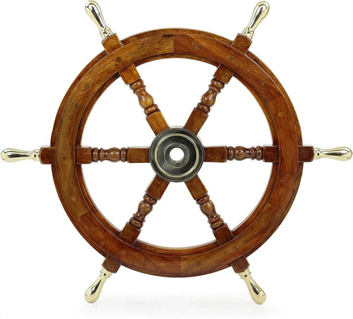 Volant bateau bois - volant,