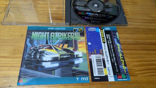 Night striker sega - striker, cd