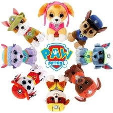 Lot Peluche Pat Patrouille 8 Pièces  Doudou Shaze Marcus Ruben Stella 23cm