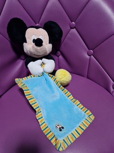 Doudou mickey avec mouchoir - doudou,