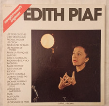 EDITH PIAF - enregistrements originaux - coffret 3 disque 1980 comme neuf