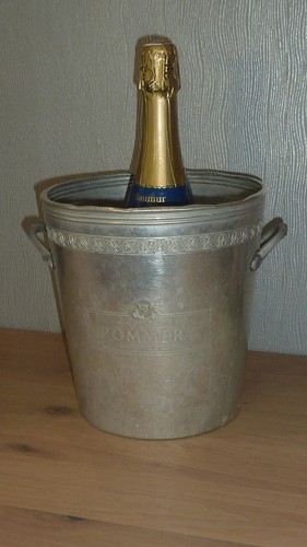 Ancien seau champagne - seau, à