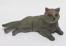 Toy Mini Figure 13. British Shorthair (bleu) "Chocolate Egg Animal Series New