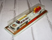 Majorette France Showbox Volvo 245 DL + Remorque Motos N° 378 Rare