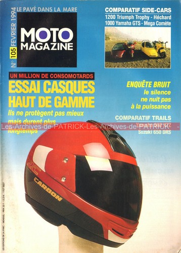 Moto magazine 105 honda - moto,