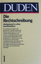 DUDEN 1  - Die Rechtschreibung