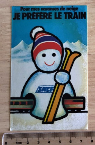 Ancien autocollant sncf - ancien,