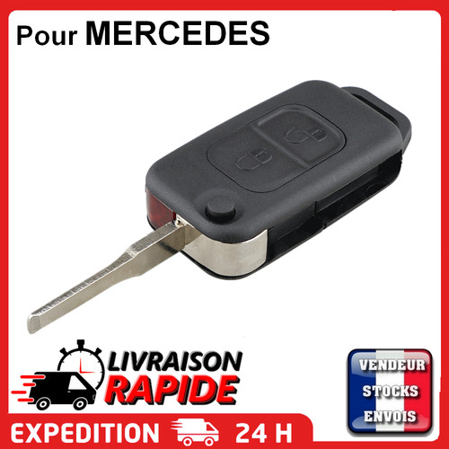 Coque clé pour mercedes - coque, benz