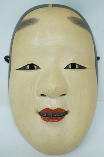 Masque japonais bois - bois,