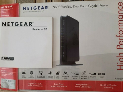 Netgear n600 wndr3700 wifi - ,