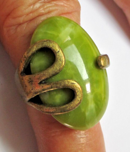 Ancienne bague taille - ancienne, 55