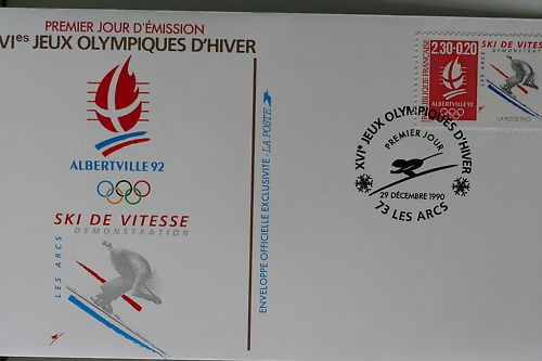 Enveloppe premier jour - jour, 1990