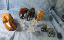 LOT :9 ELEPHANTS  4 en bois