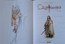 Dédicace sur Croisade tome 3, par Xavier et Chagnaud - Le Lombard - EO - neuf