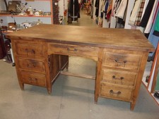 Bureau 7 tiroirs avec  40's 
