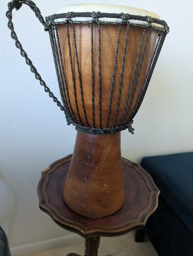 Single owner african djembe - owner,