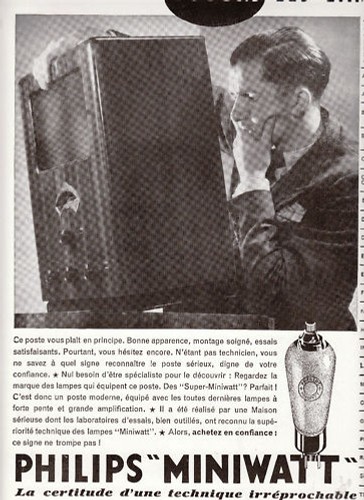 Publicité ancienne poste