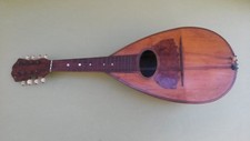 Mandoline XIXe Ferrari Napoli Mandolino Mandolin Mandolim Mandolima