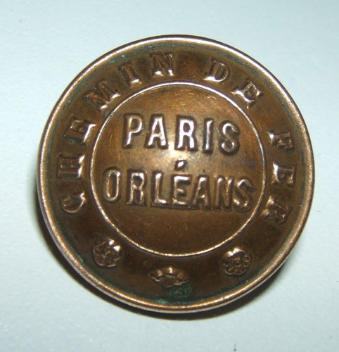 Bouton dore chemin fer - de,
