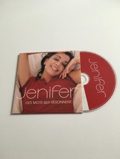 JENIFER - DEZS MOTS QUI RESONNENT- RARE  PROMO CD COMME NEUF