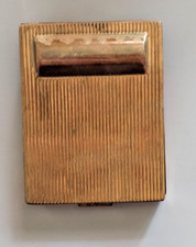 POUDRIER VINTAGE ART DECOR - DECOIR OISEAU - MIROIR FELEE - 9.5*7CM