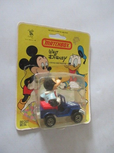 1979 matchbox walt disney - walt, die