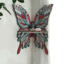 Étagère d'angle papillon