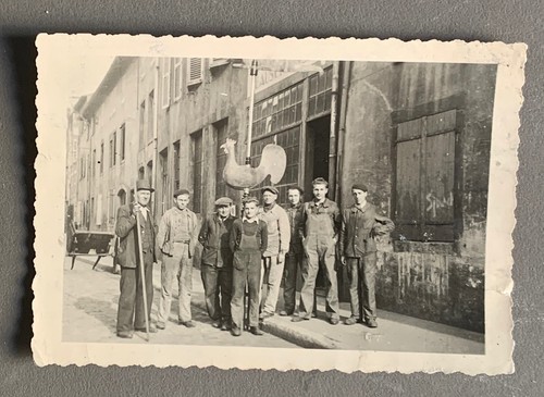 Photo ancienne ouvriers - ancienne,