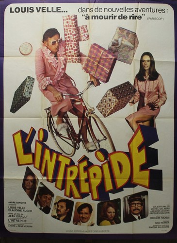 Intrépide affiche - "l'intrÉpide",