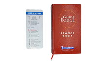 🟥 Le Guide Rouge Michelin 2001-auto-tourisme-carte routière-collection.