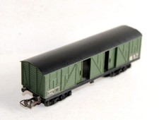 JOUEF HO 653 WAGON COUVERT DE FRET PORTE COULISSANTE FOURGON BAGAGE TYPE TP SNCF