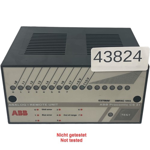 Abb procontic icst08a8 - abb, cs