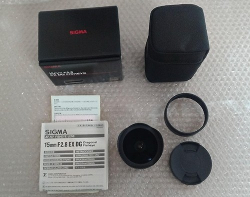 Excellent condition sigma 15mm - condition,