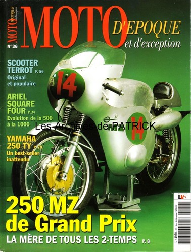 Moto epoque 250 re ty - 36,