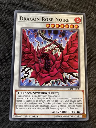 Carte dragon rose - carte,
