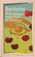 Berkeley – Trois dialogues