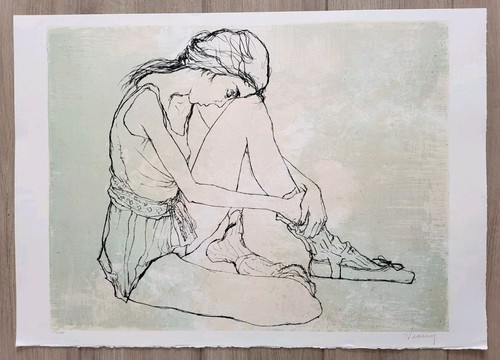 Lithographie jean jansem - lithographie,
